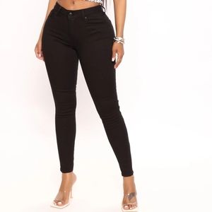 FN Black High Waist Jeans EUC 16